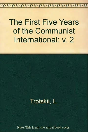 Cover of The First Five Years of the Communist International