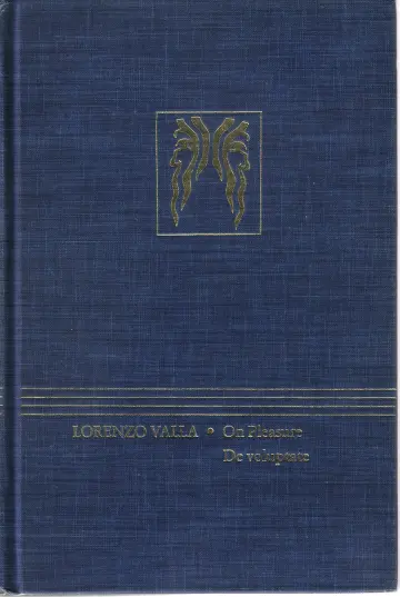 Cover of On Pleasure/De Voluptate