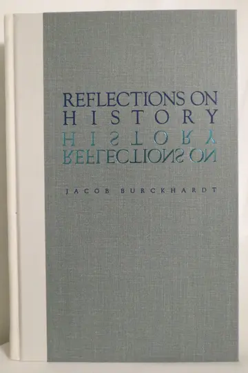 Cover of Reflections on History