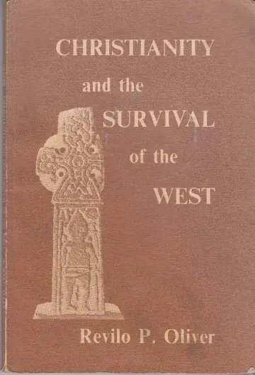 Cover of Christianity and the survival of the West