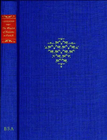 Cover of The Dissemination of the Wealth of Nations in French and in France