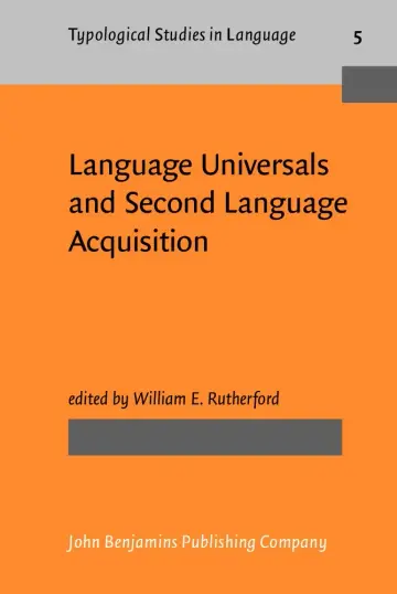 Cover of Language Universals and Second Language Acquisition