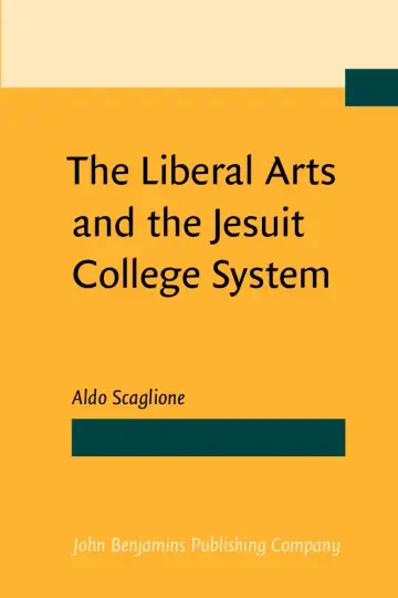 Cover of Liberal Arts and the Jesuit College System