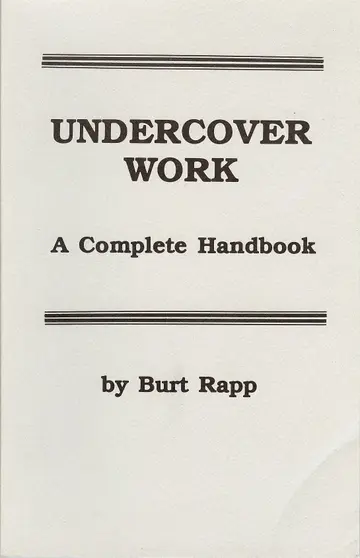 Cover of Undercover Work
