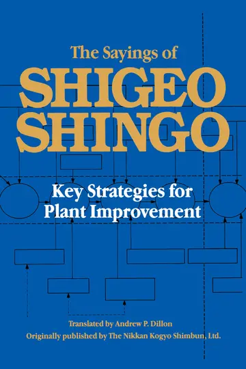 Cover of The Sayings of Shigeo Shingo