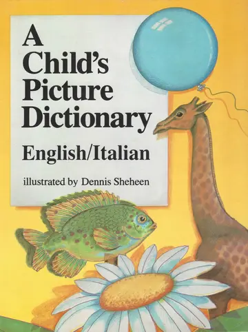Cover of A Child's Picture Dictionary English/Italian