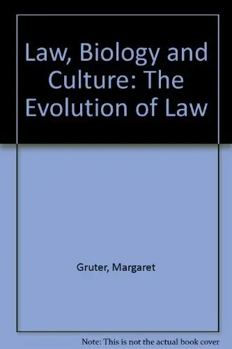Cover of Law, Biology and Culture