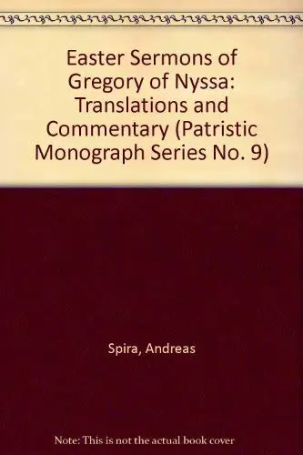 Cover of Easter Sermons of Gregory of Nyssa