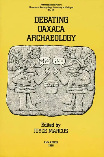 Cover of Debating Oaxaca Archaeology