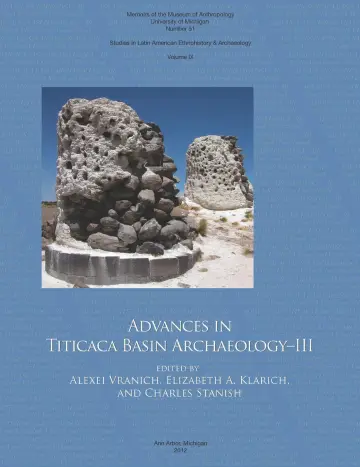 Cover of Advances in Titicaca Basin Archaeology–III