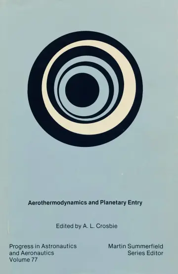 Cover of Aerothermodynamics and Planetary Entry Paas77
