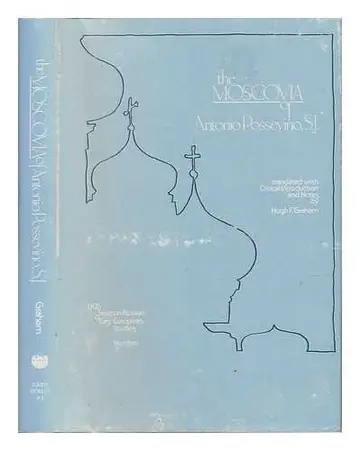 Cover of The Moscovia of Antonio Possevino, S.J