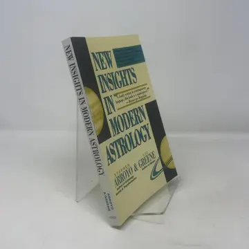 Cover of New Insights in Modern Astrology