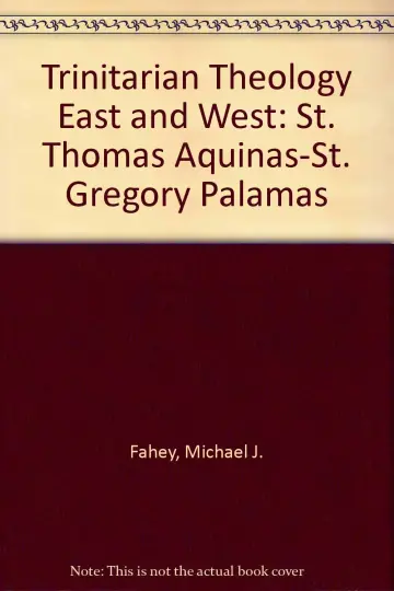 Cover of Trinitarian Theology East and West