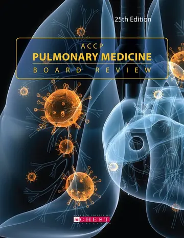 Cover of ACCP Pulmonary Medicine Board Review