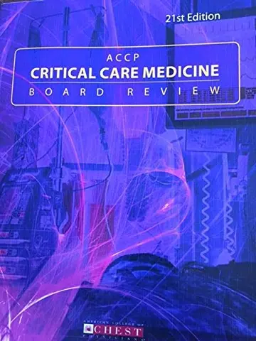 Cover of ACCP Critical Care Medicine Board Review