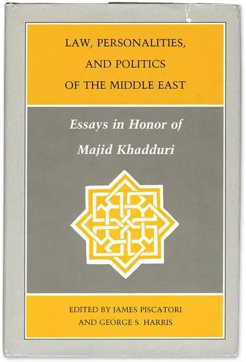 Cover of Law, Personalities, and Politics of the Middle East