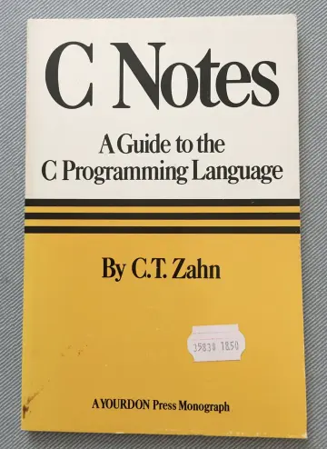 Cover of C. Notes