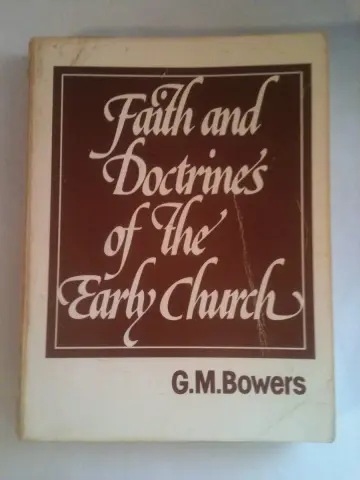 Cover of The Faith and Doctrines of the Early Church