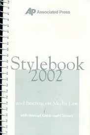 Cover of Associated Press Stylebook