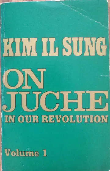 Cover of On juche in our revolution