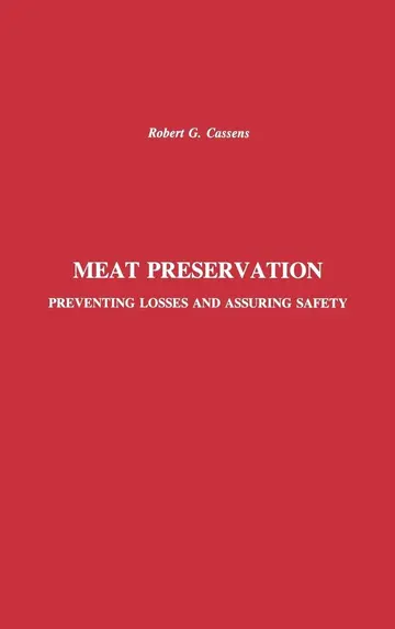 Cover of Meat Preservation