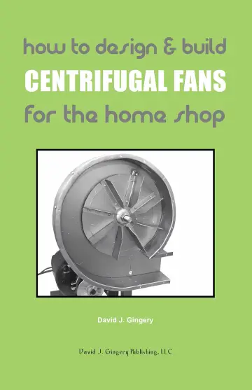 Cover of How to Design and Build Centrifugal Fans for the Home Shop