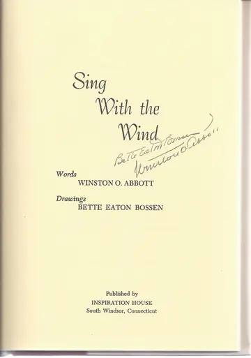 Cover of Sing with the Wind
