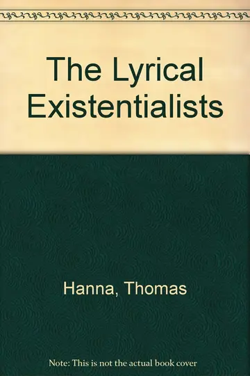Cover of The Lyrical Existentialists