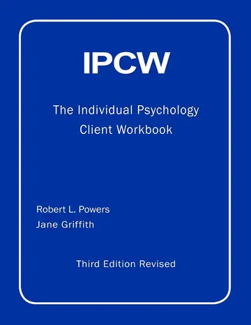 Cover of IPCW the Individual Psychology Client Workbook with Supplements