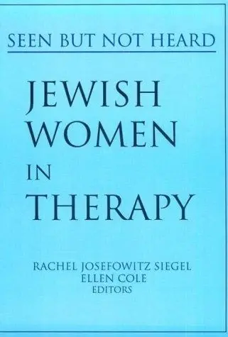 Cover of Jewish Women in Therapy
