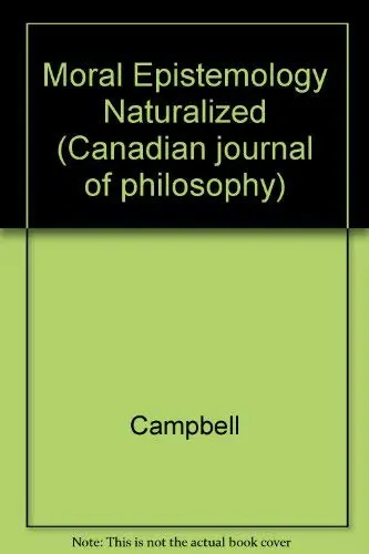 Cover of Moral Epistemology Naturalized