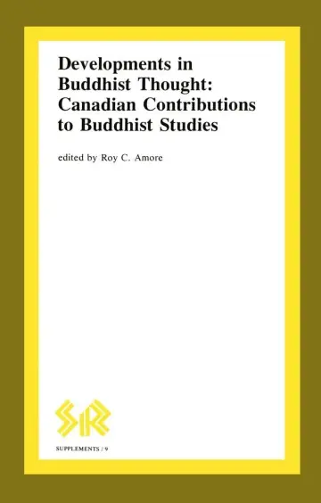 Cover of Developments in Buddhist Thought