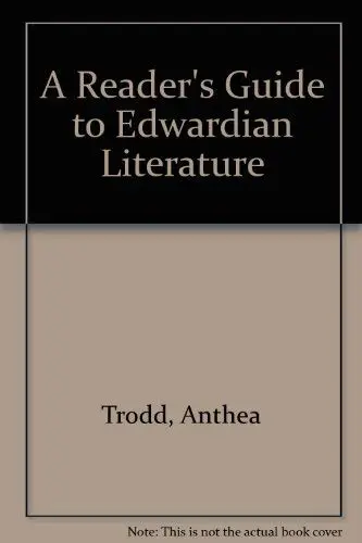 Cover of A Reader's Guide to Edwardian Literature