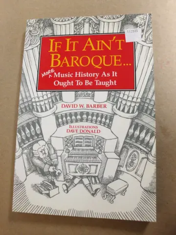 Cover of If it Ain't Baroque