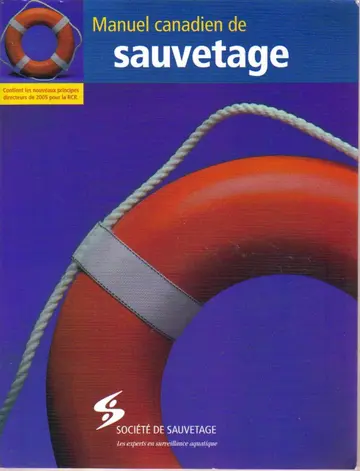 Cover of Manuel Canadien De Sauvetage