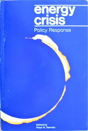 Cover of Energy crisis