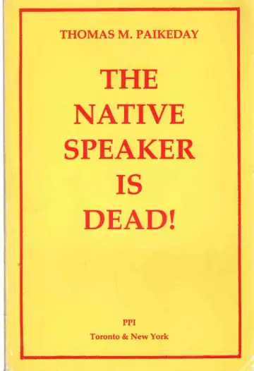 Cover of The Native Speaker Is Dead