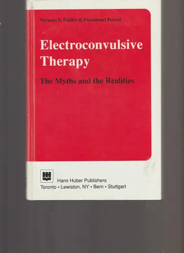 Cover of Electroconvulsive Therapy