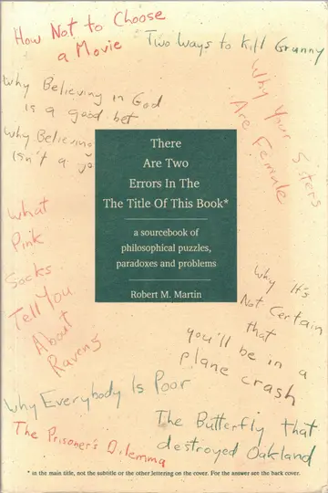 Cover of There Are Two Errors in the