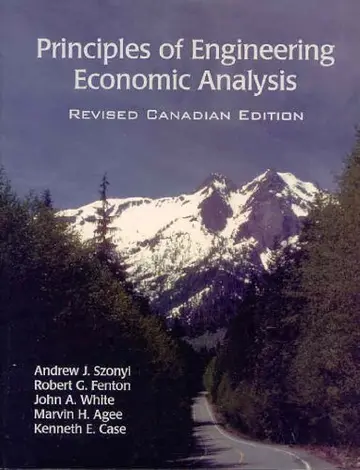 Cover of Principles of Engineering Economic Analysis, Revised Canadian Edition