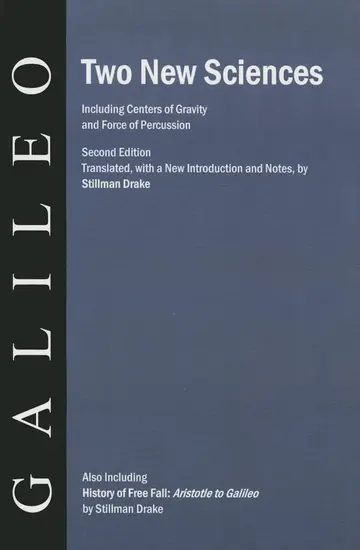 Cover of Two New Sciences/A History of Free Fall
