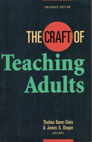 Cover of The Craft of Teaching Adults