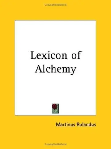 Cover of Lexicon of Alchemy