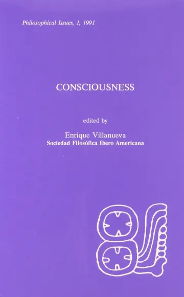 Cover of Consciousness