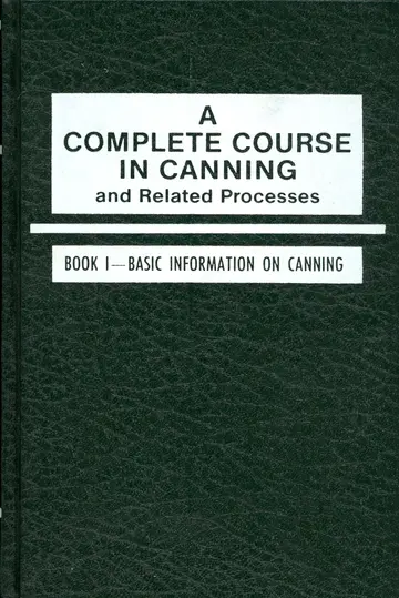 Cover of Complete Course in Canning