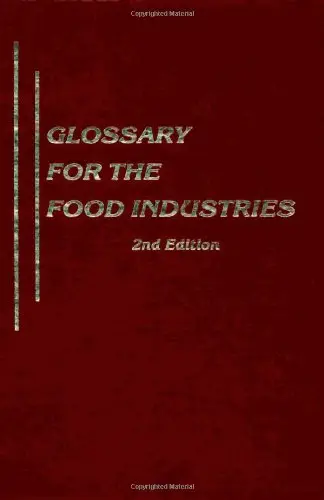 Cover of Glossary for the Food Industries