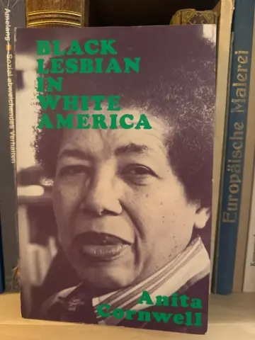 Cover of Black Lesbian in White America