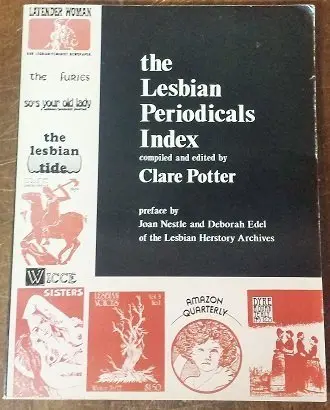 Cover of Lesbian Periodicals Index