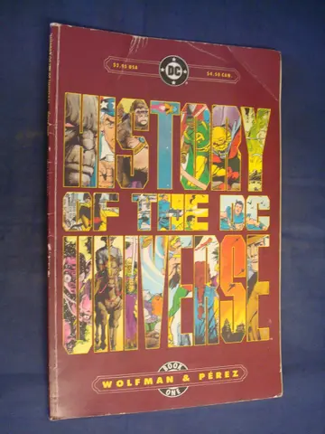 Cover of History of the DC Universe Book One